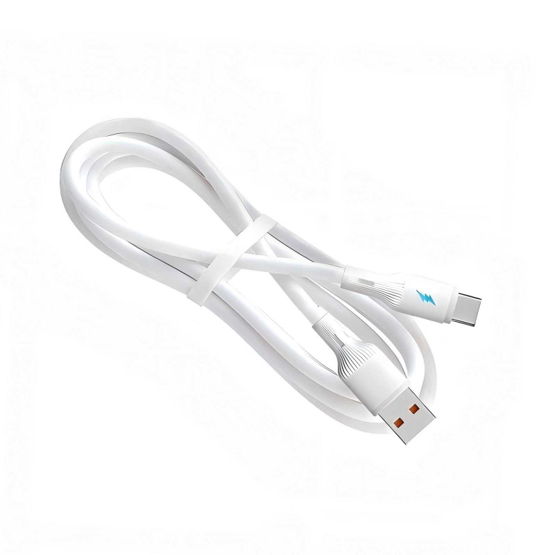 Akyga AK-USB-59 USB-A (M) - USB-C (M) kaabel, USB 2.0, 1 m, silikoon