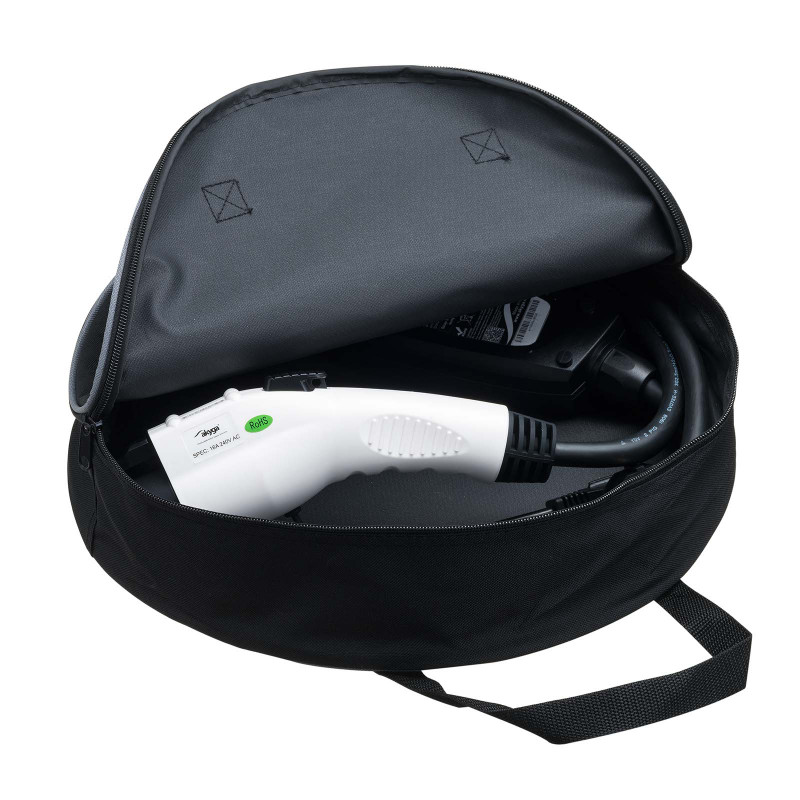 Akyga AK-AC-02 elektriauto laadimiskaabli hoiukott, veekindel, must