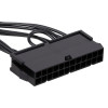 Akyga AK-CA-76 ATX 24-pin (20+4) - Lenovo 10-pin emaplaadi toiteadapteri kaabel, 10 cm