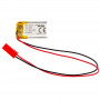 Akyga AKY0472 LP301525 Li-Po aku 3,7 V 85 mAh PCM-iga, JST 2,54 mm 2-kontaktiline pistik, 150 mm juhtmed