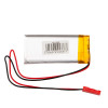 Akyga AKY0486 LP502248 Li-Po aku 3,7 V 450 mAh PCM-kaitsega, JST 2,54 mm 2-kontaktiline pistik, 150 mm juhtmed