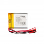 Akyga AKY0386 LP403035 Li-Po aku 3,7 V 400 mAh PCM-kaitsega, JST 2,54 mm 2-kontaktiline pistik, 150 mm juhtmed