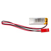 Akyga AKY0474 LP401230 Li-Po aku 3,7 V 110 mAh PCM-kaitsega, JST 2,54 mm 2-kontaktiline pistik, 150 mm juhtmed