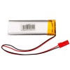 Akyga AKY0655 LP602158 Li-Po aku 3,7 V 750 mAh PCM-kaitsega, JST 2,54 mm 2-kontaktiline pistik, 150 mm juhtmed