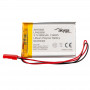 Akyga AKY0392 LP453350 Li-Po aku 3,7 V 800 mAh PCM-kaitsega, JST 2,54 mm 2-kontaktiline pistik, 150 mm juhtmed