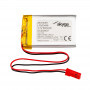 Akyga AKY0559 LP503448 Li-Po aku 3,7 V 800 mAh PCM-kaitsega, JST 2,54 mm 2-kontaktiline pistik, 150 mm juhtmed