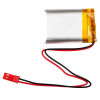 Akyga AKY0571 LP803040 Li-Po aku 3,7 V 1000 mAh PCM-iga, JST 2,54 mm 2-kontaktiline pistik, 150 mm juhtmed
