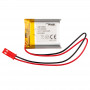 Akyga AKY0662 LP103035 Li-Po aku 3,7 V 1050 mAh PCM-iga, JST 2,54 mm 2-kontaktiline pistik, 150 mm juhtmed