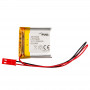 Akyga AKY0658 LP753636 Li-Po aku 3,7 V 1000 mAh PCM-iga, JST 2,54 mm 2-kontaktiline pistik, 150 mm juhtmed