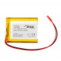 Akyga AKY0535 LP405063 Li-Po aku 3,7 V 1400 mAh PCM-iga, JST 2,54 mm 2-kontaktiline pistik, 150 mm juhtmed