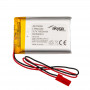 Akyga AKY0099 LP903450 Li-Po aku 3,7 V 1600 mAh PCM-iga, JST 2,54 mm 2-kontaktiline pistik, 150 mm juhtmed