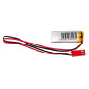 Akyga AKY0473 LP351120 Li-Po aku 3,7 V 50 mAh PCM-iga, JST 2,54 mm 2-kontaktiline pistik, 150 mm juhtmed