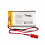 Akyga AKY0656 LP703048 Li-Po aku 3,7 V 1000 mAh PCM-iga, JST 2,54 mm 2-kontaktiline pistik, 150 mm juhtmed