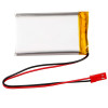Akyga AKY0653 LP103740 Li-Po aku 3,7 V 1580 mAh PCM-iga, JST 2,54 mm 2-kontaktiline pistik, 150 mm juhtmed
