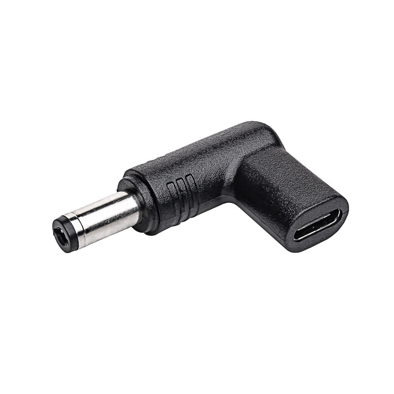 Akyga AK-ND-C02 USB-C – DC 5,5 x 2,1 mm adapter sülearvuti laadimiseks, 18,5-20 V, 100 W