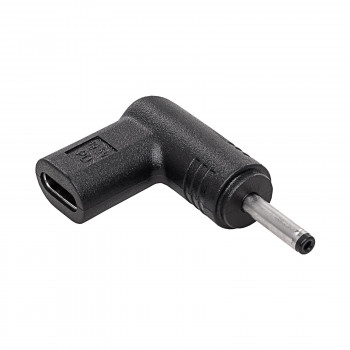 Akyga AK-ND-C06 USB-C – DC 3,0 x 1,0 mm adapter sülearvuti laadimiseks, 18,5-20 V, 100 W