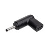 Akyga AK-ND-C06 USB-C – DC 3,0 x 1,0 mm adapter sülearvuti laadimiseks, 18,5-20 V, 100 W