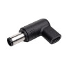 Akyga AK-ND-C07 USB-C – DC 7,4 x 5,0 mm + tihvt adapter sülearvuti laadimiseks, 18,5-20 V, 100 W, HP sülearvutitele