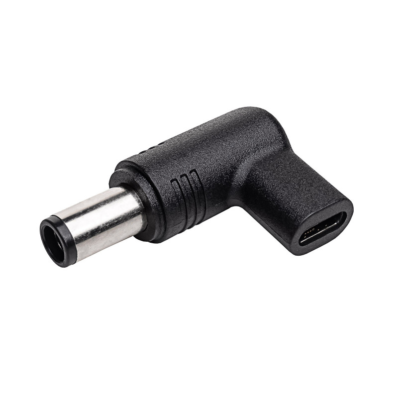 Akyga AK-ND-C07 USB-C – DC 7,4 x 5,0 mm + tihvt adapter sülearvuti laadimiseks, 18,5-20 V, 100 W, HP sülearvutitele