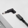 Akyga AK-ND-C13 USB-C – DC 4,8 x 1,7 mm adapter sülearvuti laadimiseks, 18,5-20 V, 100 W