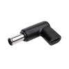 Akyga AK-ND-C14 USB-C – DC 6,5 x 4,4 mm + tihvt adapter sülearvuti laadimiseks, 18,5-20 V, 100 W