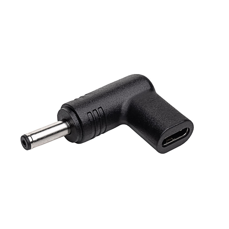 Akyga AK-ND-C15 USB-C – DC 4,0 x 1,3 mm adapter sülearvuti laadimiseks, 18,5-20 V, 100 W