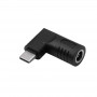 Akyga AK-ND-D04 DC 6,5 x 4,4 mm + tihvt – USB-C PD adapter sülearvutilaadijale, 65 W