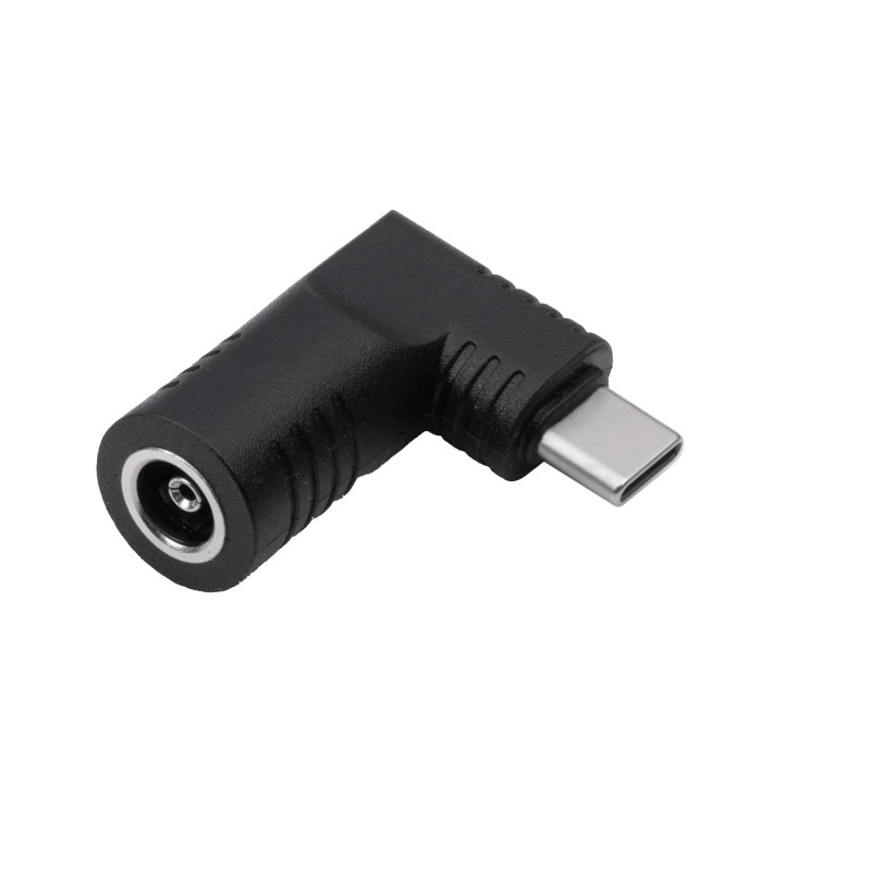 Akyga AK-ND-D04 DC 6,5 x 4,4 mm + tihvt – USB-C PD adapter sülearvutilaadijale, 65 W
