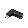 Akyga AK-ND-D09 DC 5,5 x 3,0 mm + tihvt – USB-C PD adapter sülearvutilaadijale, 65 W, HP sülearvutitele