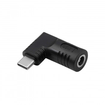 Akyga AK-ND-D09 DC 5,5 x 3,0 mm + tihvt – USB-C PD adapter sülearvutilaadijale, 65 W, HP sülearvutitele