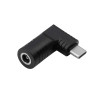 Akyga AK-ND-D09 DC 5,5 x 3,0 mm + tihvt – USB-C PD adapter sülearvutilaadijale, 65 W, HP sülearvutitele