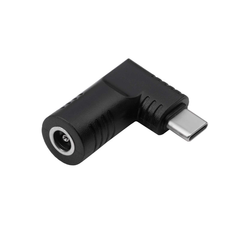 Akyga AK-ND-D09 DC 5,5 x 3,0 mm + tihvt – USB-C PD adapter sülearvutilaadijale, 65 W, HP sülearvutitele