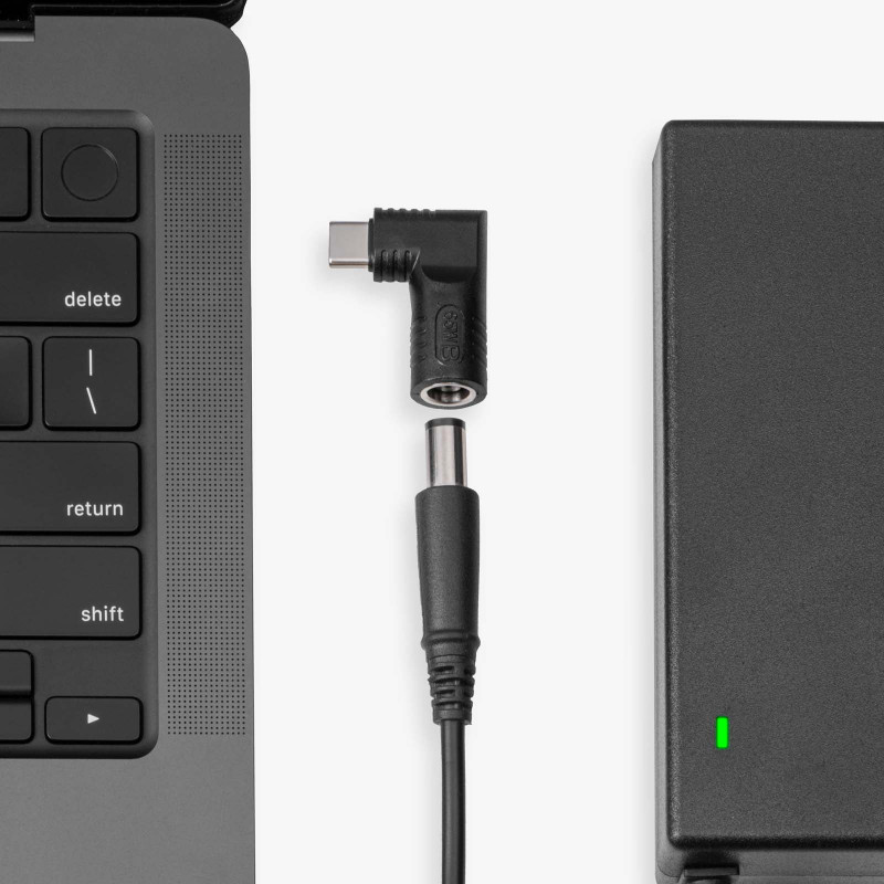 Akyga AK-ND-D15 DC 2,5 x 0,7 mm – USB-C PD adapter sülearvutilaadijale, 65 W