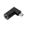 Akyga AK-ND-D16 DC 6,0 x 4,4 mm + tihvt – USB-C PD adapter sülearvutilaadijale, 65 W