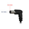 Akyga AK-ND-76 sülearvuti autolaadija 19,5 V / 2,31 A, 45 W, 4,5 x 3,0 mm + tihvt, HP sülearvutitele