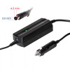 Akyga AK-ND-75 sülearvuti autolaadija 19,5 V / 2,31 A, 45 W, 4,5 x 3,0 mm + tihvt, Dell sülearvutitele