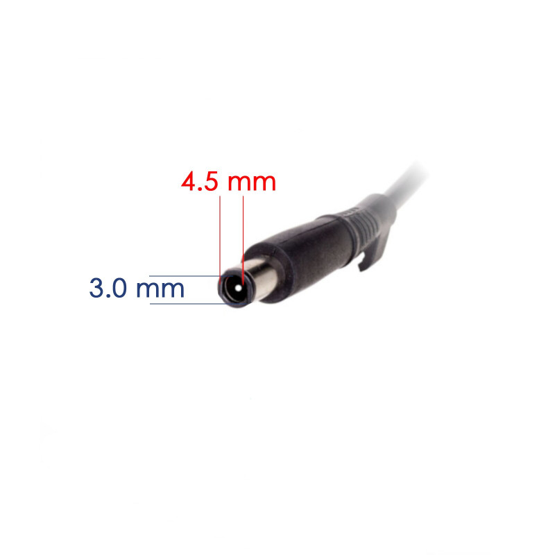 Akyga AK-ND-75 sülearvuti autolaadija 19,5 V / 2,31 A, 45 W, 4,5 x 3,0 mm + tihvt, Dell sülearvutitele