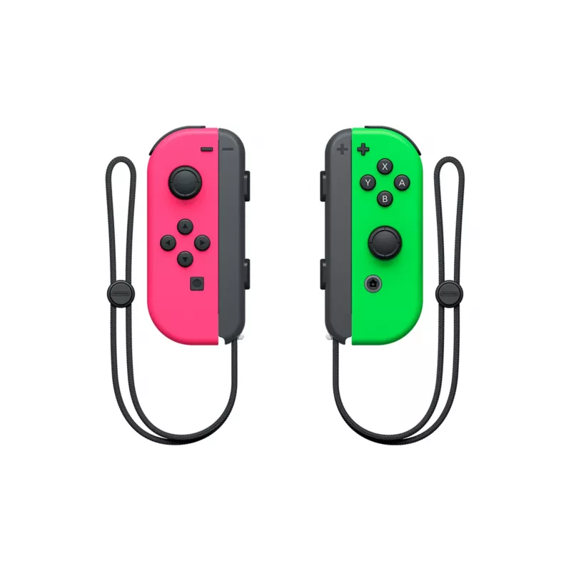 Nintendo Joy-Con puldikomplekt (2 tk) Switchile, neoonroheline/neoonroosa