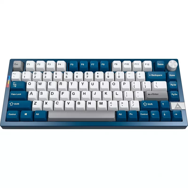 Montech MK PRO 75 klaviatuur, DE paigutus, Gateron G Pro 3.0 Brown, sinine/valge
