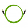 LogiLink CQM035S tööstuslik patch-kaabel, Cat.6A, PUR, M12 X-coded – RJ45, 1 m