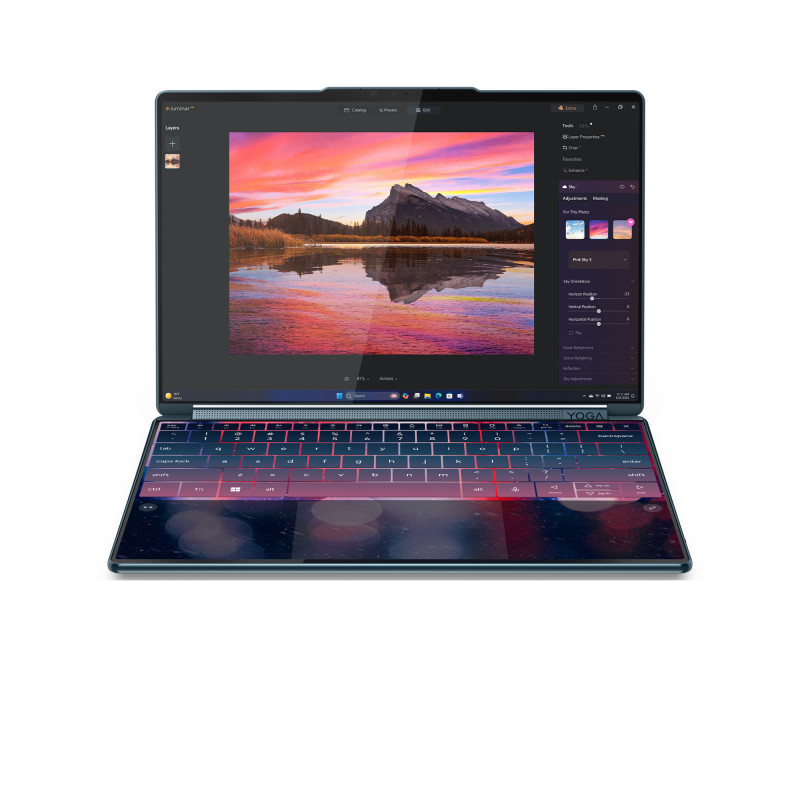 Lenovo Yoga Book 9i 14IAH10 83KJ0042GE sülearvuti, Intel Core Ultra 9 285H, 32 GB RAM, 1 TB SSD