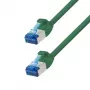 LogiLink CP5045S Cat.6A S/FTP LSZH SlimLine patch-kaabel, 1,5 m, roheline