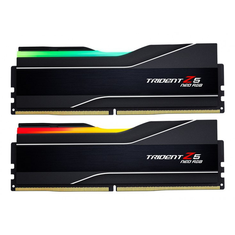 G.Skill Trident Z5 Neo RGB F5-6000J3038F16GH2-TZ5NR DDR5 mälukomplekt, 32 GB (2 x 16 GB), 6000 MT/s, CL30