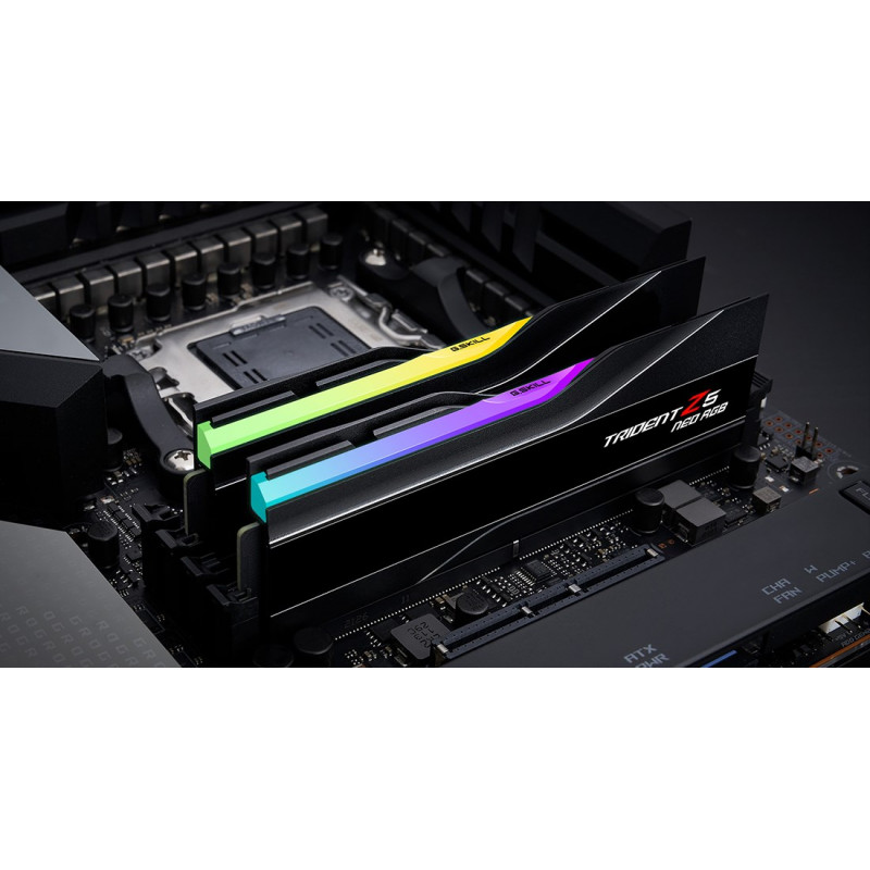 G.Skill Trident Z5 Neo RGB F5-6000J3038F16GH2-TZ5NR DDR5 mälukomplekt, 32 GB (2 x 16 GB), 6000 MT/s, CL30