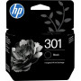 HP 301 originaal must tindikassett, 3 ml
