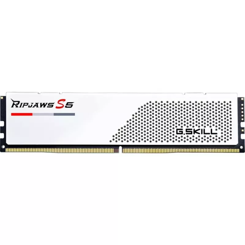 G.Skill Ripjaws S5 F5-5600J3036D32GX2-RS5W DDR5-5600 mälukomplekt, 64 GB (2 x 32 GB), valge
