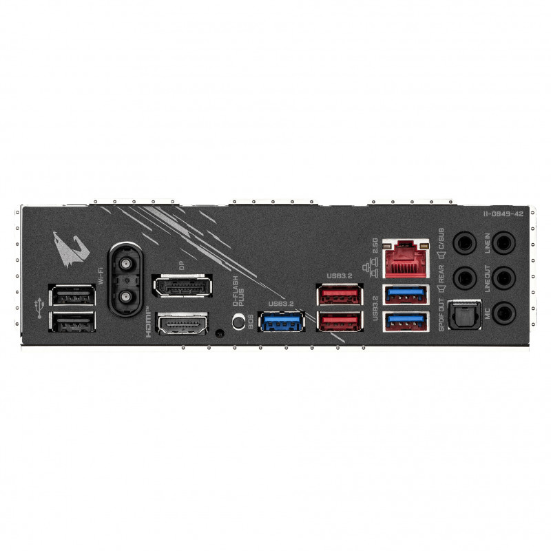 Gigabyte B550 AORUS ELITE WiFi7 emaplaat, AM4 pesa, ATX, 4x DDR4
