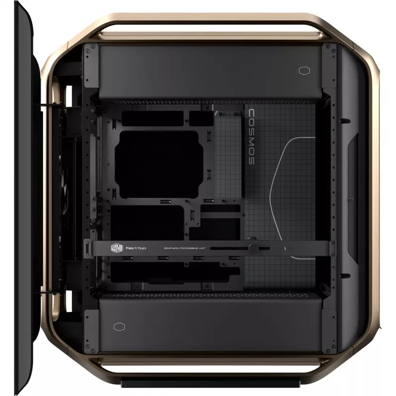 Cooler Master COSMOS Alpha Gold C700-GGNN-S00 arvutikorpus, kuldne/must, karastatud klaas