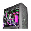 Thermaltake Pacific PETG 45° kaksikpuristusliitmik, välisläbimõõt 16 mm, G1/4, must (CL-W098-CA00BL-A)