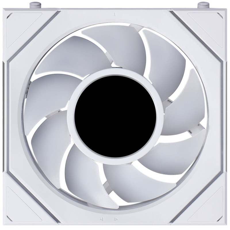 Lian Li UNI FAN SL-INF LCD FLEX Wireless korpuse ventilaatorid (3 tk) juhtseadmega, ARGB ja LCD, 120 mm, valged